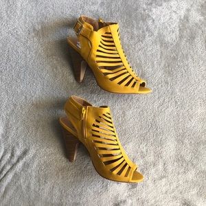 Yellow heels